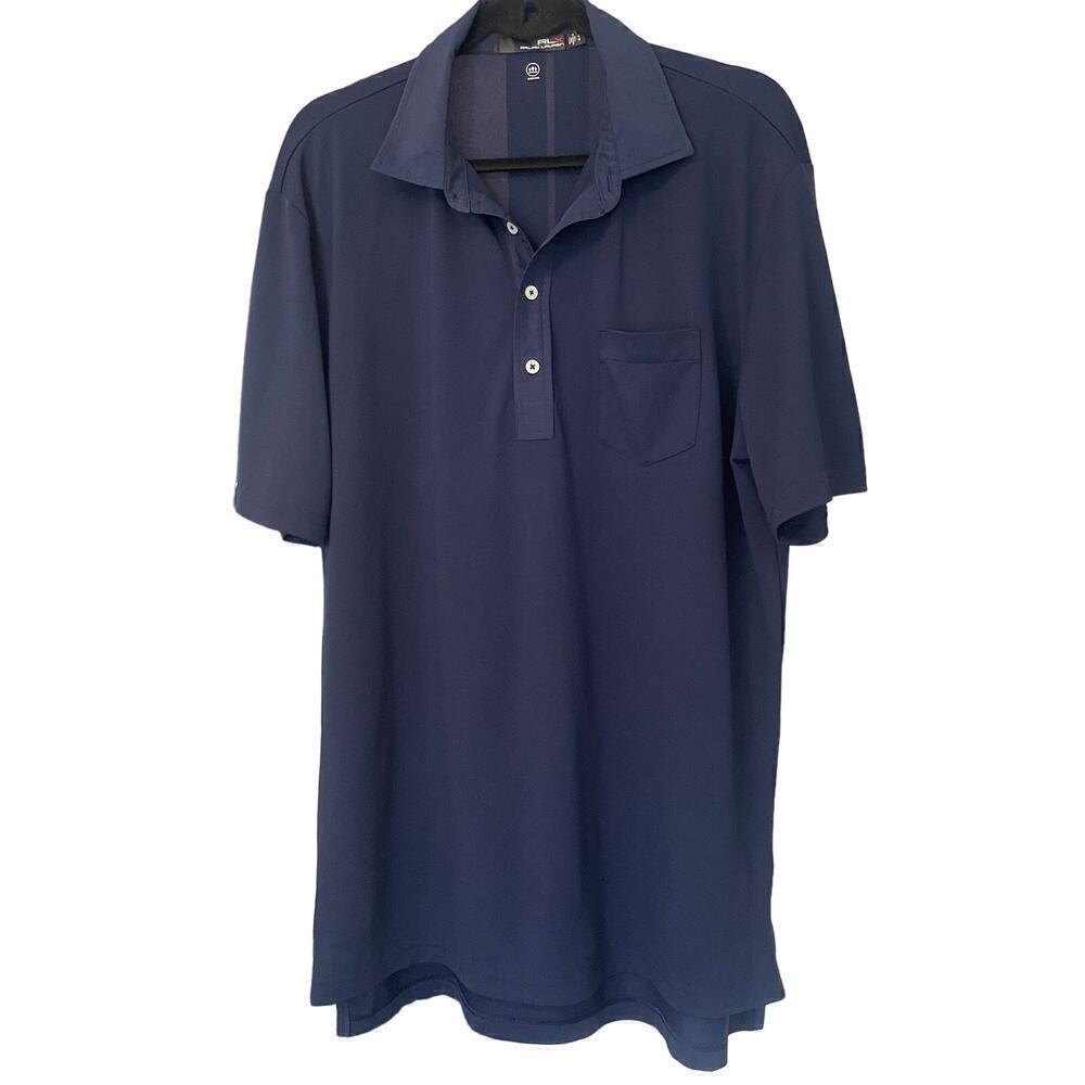 RLX Ralph Lauren Men's Wicking Activewear  Polo Shirt Size Large